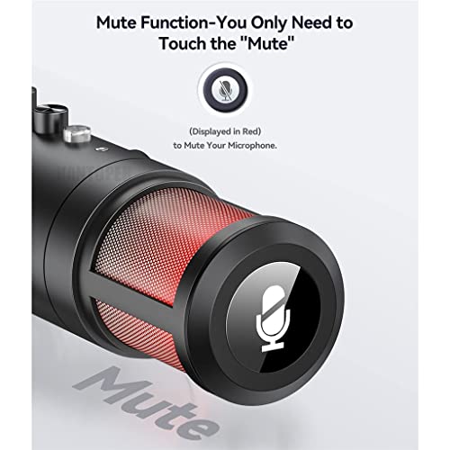 Microphone USB à condensateur noir pour PC et smartphone - 8