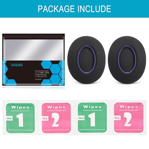 Replacement Ear Pads for Sony MDR-7506 V6 V7 CD900ST, Cooling Gel Cushions by G GVOEARS - Used condition - Image 8