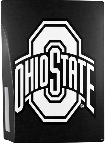 Skinit Decal Gaming Skin Compatible with PS5 Console - Officially Licensed Ohio State University OSU Black Design