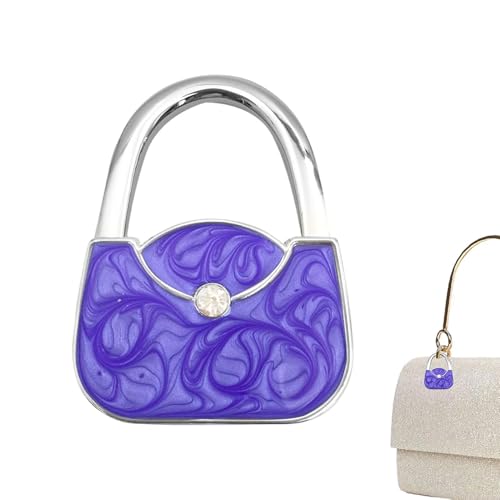 Ganchos para bolsas para mesas - Percha plegable portátil - Escritorio de gancho para bolsas | para mostradores Tableros de mesa Restaurantes Bares Estanterías Baños Armarios Cocina Acampar
