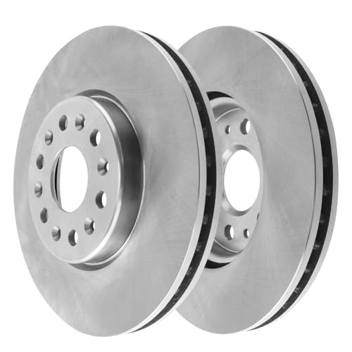 Image of Detroit Axle - Front Brake Kit for 2017-2020 Cadillac XT5, 2020 XT6