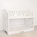 Revesun DIY Multi-Use Wooden-plastic Table Ladies Makeup Cosmetics Boxes Bookshelf and Kitchen Shelf White