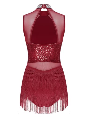 Robe à franges salsa et tango idéale pour les soirées de danses latines