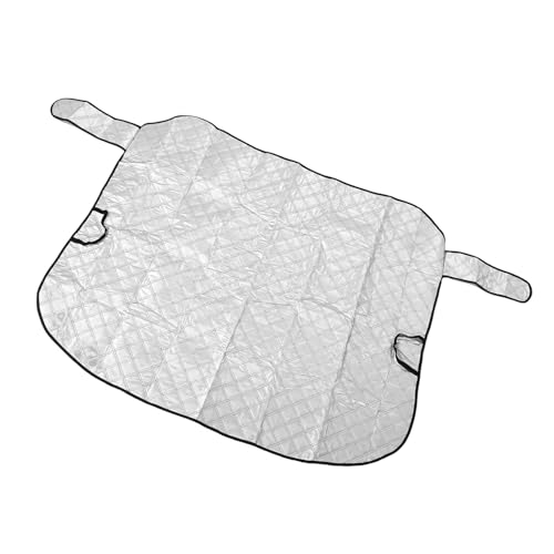 aqxreight Housse de Protection Universelle Contre la Neige pour Pare-Brise de Voiture, Toutes Saisons, Résistante aux Intempéries, à la Neige, au Gel, avec Bord Magnétique, pour la