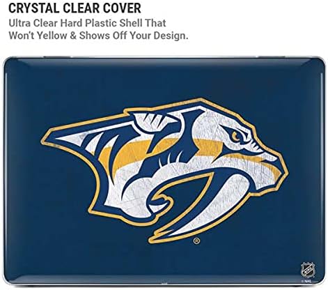Skinit Case + Skin Compatible with MacBook Air 13in (2020) - Officially Licensed NHL Nashville Predators Distressed Design