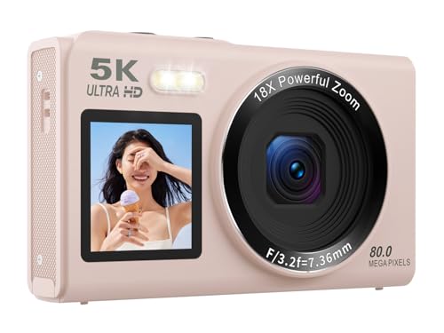 Amazon | AiMike 5K デジカメ スマホに送れる デジタルカメラ WIFI転送