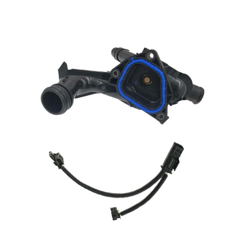 Water Flange Engine Thermostat 1336Z6 1336.Z6 11537534521 Compatible With 308 508 2008 3008(thermostat and wire)
