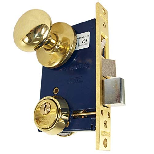Marks 22Ac Lhr Double Cylinder Iron Gate Ornamental Mortise Lock Set With 2-1/2" Backset #TOP2