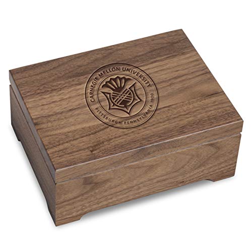 M. LA HART Carnegie Mellon University Solid Walnut Desk Box