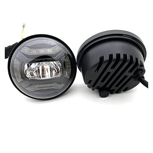 Moto Antibrouillard Lumière LED 4.5 Pouces Feux de Croisement Auxiliaire DRL Moto 30W