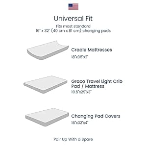 TotAha Premium Stretchy Changing Pad Covers 2 Pack Hypoallergenic Silky Comfort Buttery Soft Calming Effect All Season Jersey Knit 5 Deep PocketMeredith Allover Floral Pale Pink Flowers