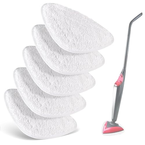 5 Pack Steam Mop Compatible with Vileda Steam Mop Head Replacement