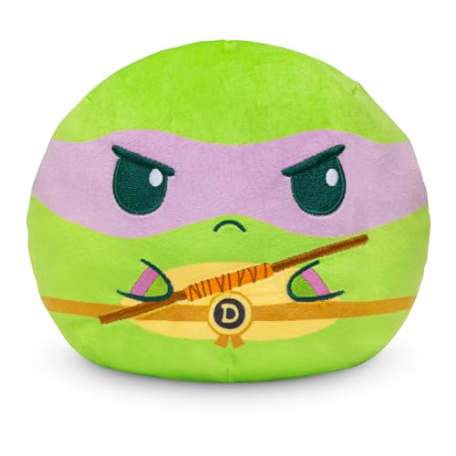 Image of TeeTurtle Reversible Donatella Plushie 6-Inch Two-Sided Flip Plush Toy with Embroidered Details - Cute Mini Collectible Plush for Kids, Teens, and Adults