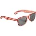 Produktbild PARTY DISCOUNT ® Brille, rot-weiß kariert - Spar-Pack mit 10 Stück