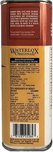 Waterlox 5284qt TB5284 Stain - Тhreе Рack