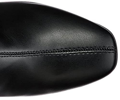 Bota Beira Rio Estilo Fashion Cano Médio Enrugado,Preto, 36