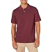 Amazon Essentials Men's Slim-Fit Cotton Pique Polo Shirt, Port, Medium