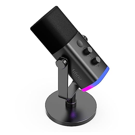 FIFINE XLR Gaming Mikrofon für Streaming Podcast