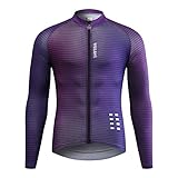 Maillot de ciclismo para hombre de secado rápido, camiseta deportiva de ciclismo ligera, camiseta de carreras, ropa de ciclismo, camiseta de ciclismo elástica, camiseta deportiva de manga larga