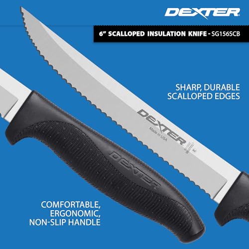 Dexter-Russell 6" Scalloped Insulation Knife, High-Carbon Stainless by Dexter - Used condition - Image 3