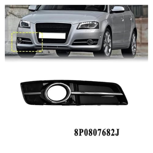 Cache antibrouillard gauche pour Audi A3 2010-2013 | Réf 8P0807682J