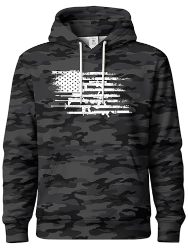 Image of PAGYMO Graphic Hoodies for Men Funny Novelty Pullover Hooded Sweatshirt