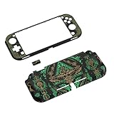 PlayVital ZealProtect Nintendo Switch Liteに対応用保護シェル、Switch Liteに対応用人間工学に基づいたデザインしたハードシェル、シェル＆グラスフィルム＆サムライカバー＆ボタンキャップは付属しています【王国のトーテム】