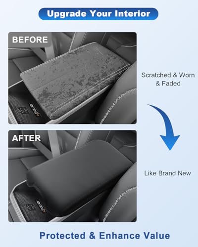 Image of CDEFG for 2025 2026 GMC Terrain Center Console Cover Armrest Cover, for 2025 2026 GMCTerrain (Elevation, AT4, Denali) Accessories Middle Console Pad Arm Rest Protector