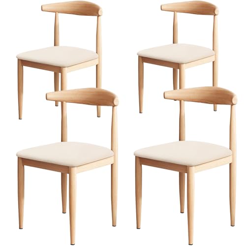 Newfashion Waterproof Dining Chair Seat Covers Set of 4, Stretch