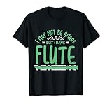Flöte Instrument - Flötist Musiker Flötenspieler T-Shirt