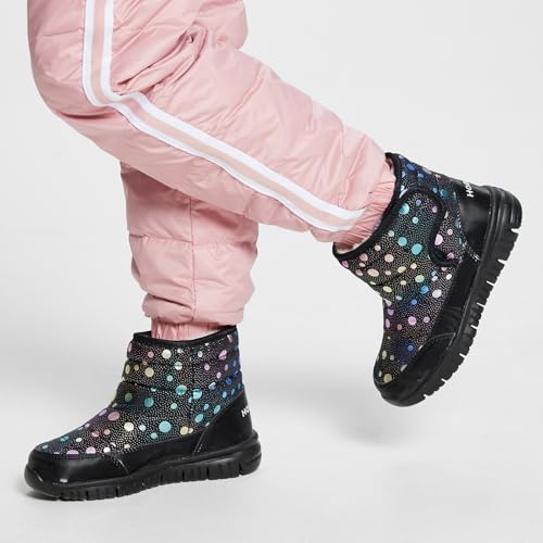 GUBARUN Waterproof Winter Boots for Toddlers - Insulated Snow Shoes for Boys & Girls 5