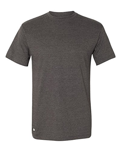 J. America - Pop Top T-Shirt - 8134-LG-Charcoal Heather