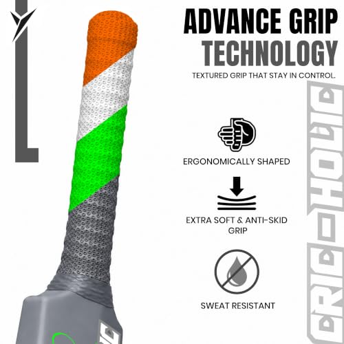 Image of jaspo Cric Holic Lite Heavy Duty Plastic Cricket Bat Kit for Age 12+ | Includes 34 inch Bat, Ball & Stumps | Full Size-8 Combo for Kids, Teens & Beginners
