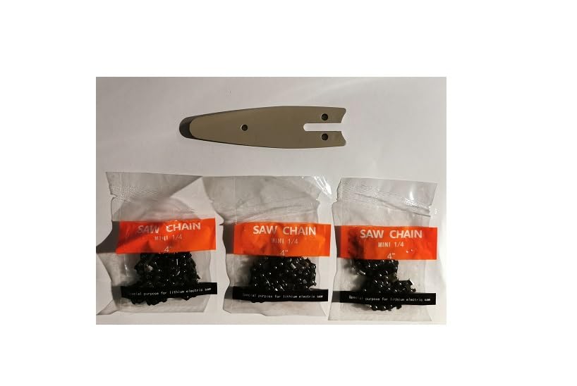 RICAMBIO MOTOSEGA BARRA Guida Catena Per Motosega Elettrica 4/6 Pollici EUR 10,44 - IT - Foto 14