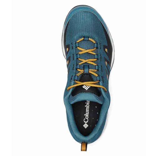 Image of Columbia Men's Vapor VentTrekking and Hiking Shoes, Cloudburst Golden Yellow, 9