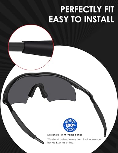 Image of BLAZERBUCK Replacement Earsocks for Oakley M Frame Series Sunglasses