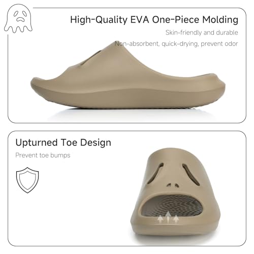 Pillow Slippers EVA Slide Sandals for Women Men Ultra Comfort Soft Summer Beach Shoes Thick Sole Flat Sandals3