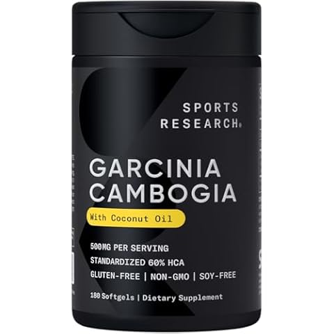 Sports Research Garcinia Cambogia Extract (60% HCA) Cover