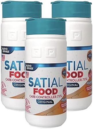 Satial Food Carb Controller 50 Grams (3), 1.76 Ounce (Pack of 3), 1.8 Ounce Satial Food Carb Controller 50 Grams (3), 1.76 Ounce (Pack of 3), 1.8 Ounce