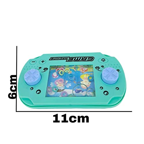 Image of JNiL Piggie Plastic Water Ring Game (Multicolour, for 3+ Years) (Pack of 1) (Green)