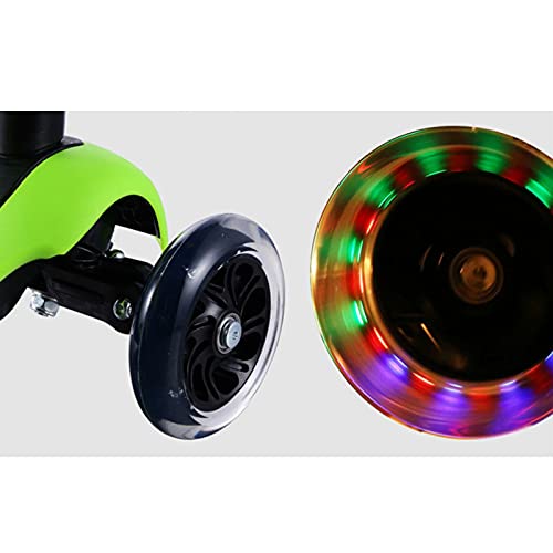 3 in 1 Kind Roller Einstellbare Höhe mit PU Light Up Rad Spielzeug Dreirad Roller für Jungen Mädchen Geburtstagsgeschenk… – Bild 5