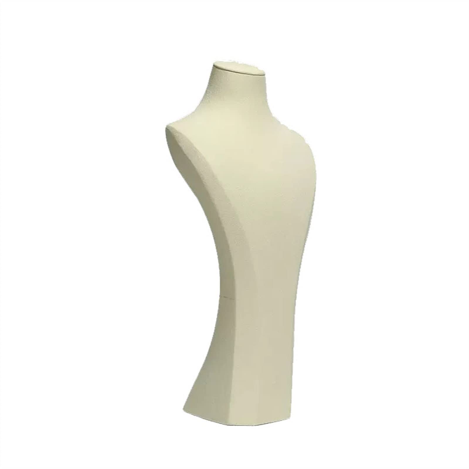 J9V4G6S3B5 Jewellery Storage Velvet Covered Jewelry Display Necklace Chain Bust Holder Stand, Necklaces Mannequin