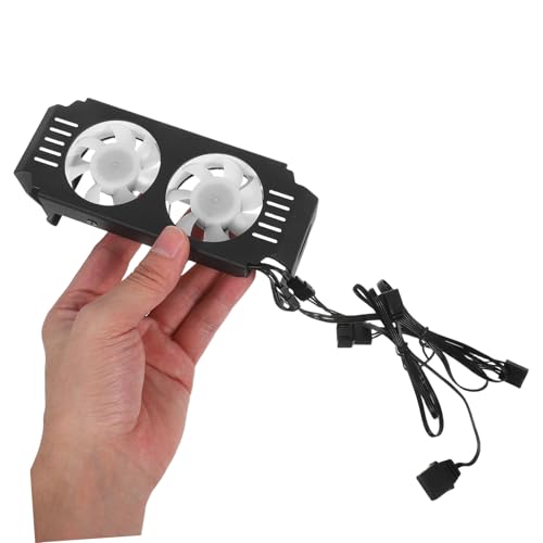 Ventilateur pour mémoire RAM double refroidisseur PWM PC fixe