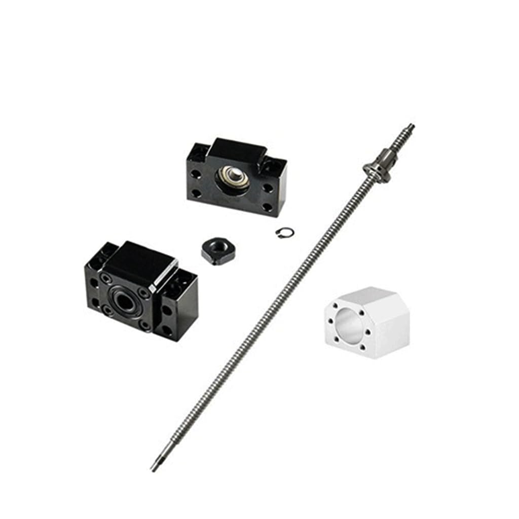 Śruba Kulowa SFU1605 Śruba Kulowa RM 1605 Obrobiona Końcówka Obudowa Nakrętki Kulowej CNC, Do Drukarek 3D Sprzęt Automatyki Przemysłowej(700mm)