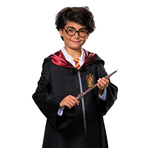 Disguise 107799 Harry Potter Accessories Set, Costume Wand And Glasses Kit Black & Brown thumb #3