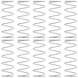 DOITOOL 20 Stück universelle Ersatzfedern für Toilettenspülknöpfe, Edelstahl-Druckfedern für Spülkastendeckelbetätigung, Sanitärwartung