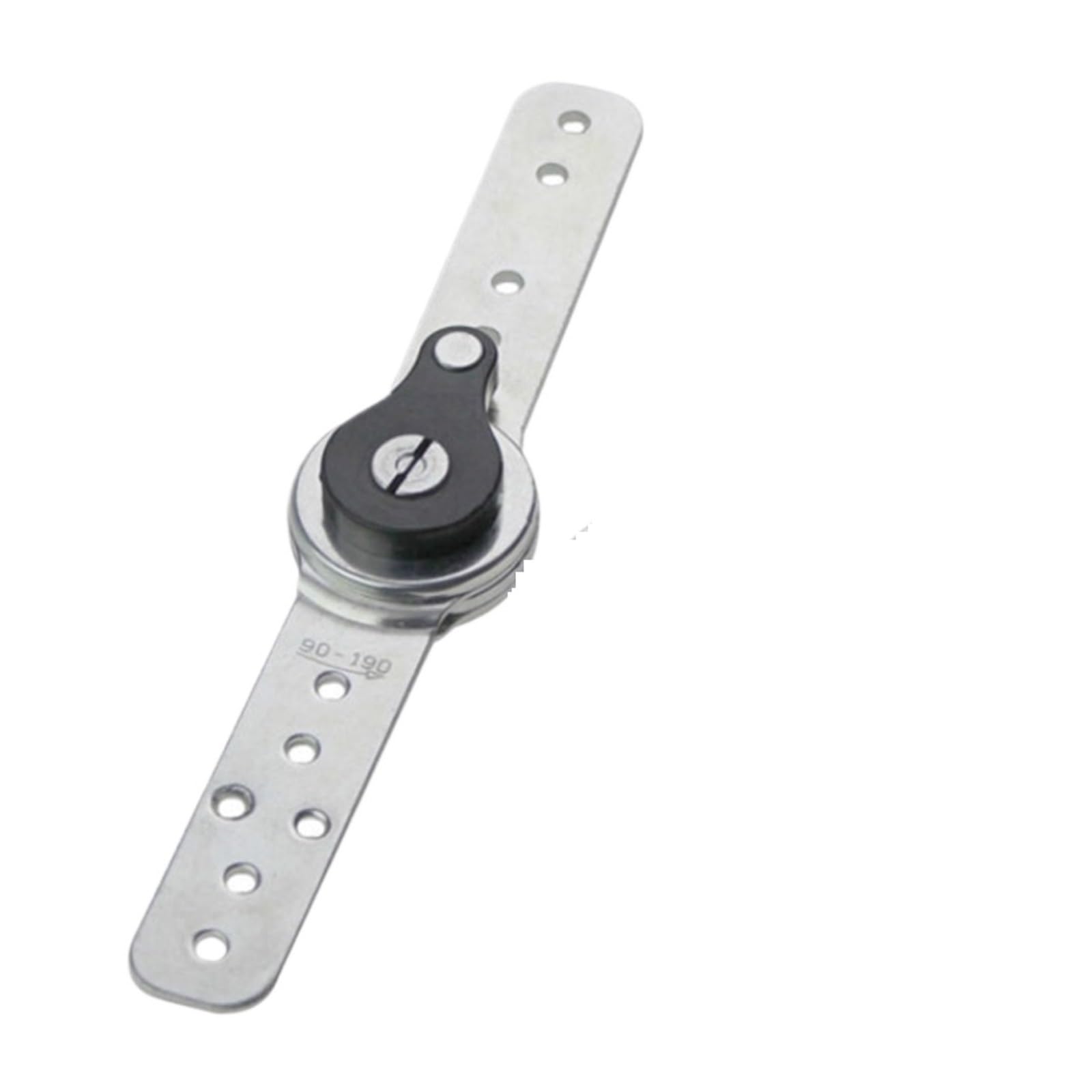 Sensumepb 90 To 195 Degrees 1 Pair Furniture Adjustable Angle Hinge Mechanism, Sofa Headrest And Bed Bedding Ratchet Hardware(90 To 195 Degrees)