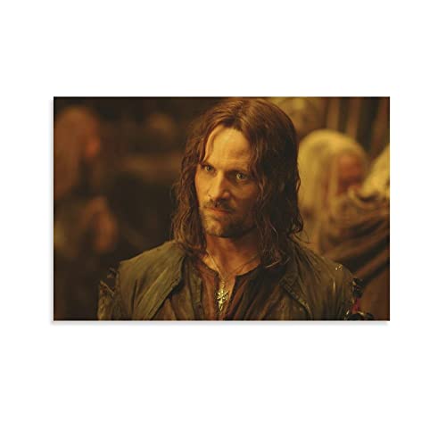 oUyOo le Seigneur des Anneaux Tableau Oeuvre Sur Toile Décoration Peinture Film Murale Pour La Maison, Le Couloir, La Chambre À Coucher, Le Bureau 24x36inch(60x90cm)