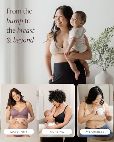Kindred Bravely Signature Sublime Contour Nursing Bras for Breastfeeding, Soft & Stretchy Maternity Bra4