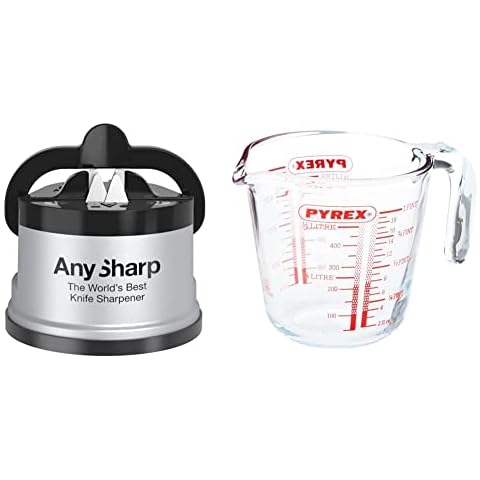 AnySharp Knife Sharpener with PowerGrip Cover